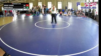 99-111 lbs Round 3 - Brody Ohern, Spartan Wrestling Club vs Ason Odille, Spartan Wrestling Club