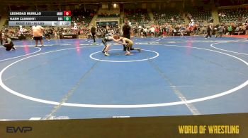95 lbs Quarterfinal - Leonidas Murillo, American Dream Wrestling Club vs Kash Clementi, Gladiator Wrestling Academy