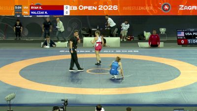 50 kg Repechage - Kendra Ryan, USA vs Natalia Walczak, POL