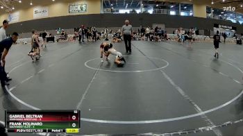 52 lbs Round 5 (6 Team) - Gabriel Beltran, Warhawks Wrestling vs Frank Molinaro, SouthWest Elite