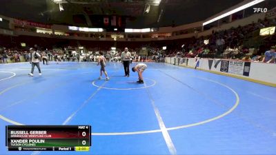 111 lbs Champ. Round 2 - Russell Gerber, Grindhouse Wrestling Club vs Xander Poulin, Tucson Cyclones