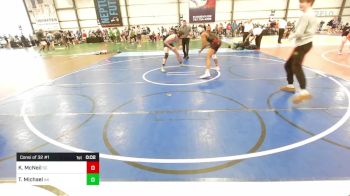 152 lbs Consi Of 32 #1 - Kaleb McNeil, SC vs Trevor Michael, AK