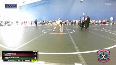 80 lbs Round 2 - Lanaia Selig, Mat Demon vs Aiden Scheffer, SlyFox