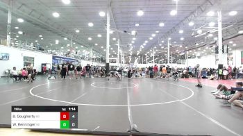 79 lbs Rr Rnd 6 - Brendan Dougherty, Kraken Red vs Wesley Renninger, Berks Catholic