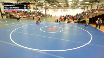 157 lbs Champ. Round 1 - Isaac Richardson, Marian University (IN) vs Dominick Paul, Wabash