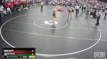 4A 120 lbs Semifinal - Josh Horn, Indian Land vs Bryan Davis, Aiken