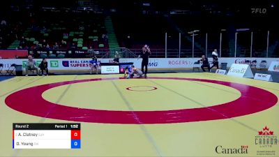 43kg Round 2 - Avery Clatney, Saskatoon Junior Huskies vs Danya Young, Dinos WC