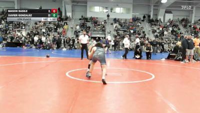 145 lbs 5th Place - Mason Basile, FL vs Xavier Gonzalez, SC