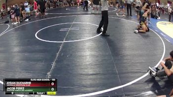 155 lbs Cons. Round 4 - Jacob Perez, Amateur Wrestling Academy vs Aydan Ducharme, Vacaville Wrestling Club