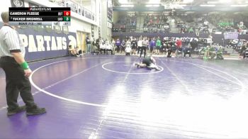 165 lbs Cons. Round 4 - Cameron Fleege, Butte vs Tucker Bridwell, Lake City