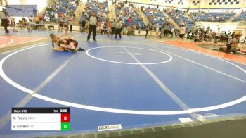 61 lbs Semifinal - Kyle Travis, Pryor Tigers vs Scott Gales, Skiatook Youth Wrestling