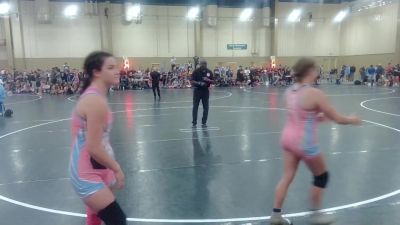 130 lbs Rr Rnd 2 - Fatima Granados, Wakefield vs Sarah Branch, Not Plain Jane's - Pink