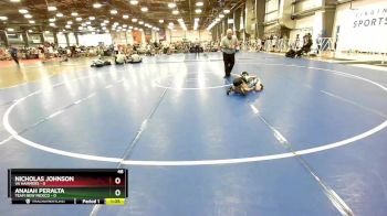 48 lbs Rd# 8- 12:30pm Saturday Final Pool - Anaiah Peralta, Team New Mexico vs Nicholas Johnson, VA Hammers