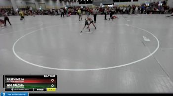 71 lbs Cons. Round 3 - Wes Nickell, Cushing Wrestling vs Julien Mejia, Prodigy Wrestling