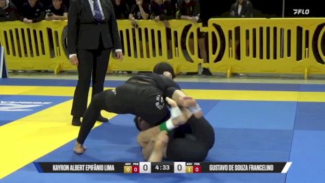 Gustavo De Souza Francelino vs Kayron Albert Epifânio Lima 2025 Pan IBJJF Jiu-Jitsu No-Gi Championship