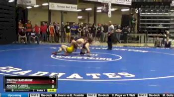 170 lbs 5th Place Match - Andres Flores, Mound City-Jayhawk Linn vs Tristan Rathbone, Hillsboro