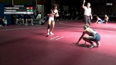 126 lbs Round 3 - Hunter Pittman, Tinley Park (Andrew) vs Austen Eich, Xavier, Cedar Rapids