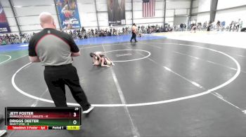 80 lbs Rd# 2 10:30am Friday - Jett Foster, Minnesota Funky Singlets vs Driggs Deeter, SELECT Utah