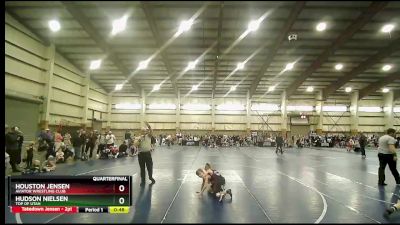 55 lbs Quarterfinal - Hudson Nielsen, Top Of Utah vs Houston Jensen, Aviator Wrestling Club