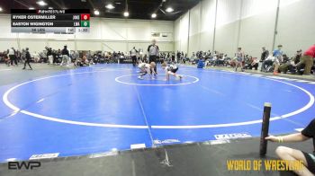 56 lbs Quarterfinal - Ryker Ostermiller, Jokers 12U vs Easton Wigington, LWA 12U