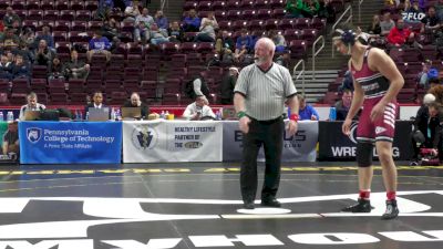 189 lbs First Round - Caden Shearer, Gettysburg vs Hunter Snyder, Greater Latrobe