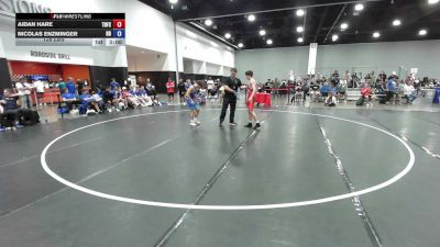 126 lbs Aidan Hare, Tennessee Freestyle vs Nicolas Enzminger, Team North Dakota