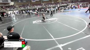 66 lbs Rr Rnd 2 - Jack Crumley, Wtw vs Graeme Liebelt, Black Fox Wrestling Academy