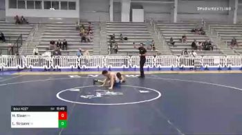 106 lbs Consolation - Hunter Sloan, PA vs Luke Sirianni, PA