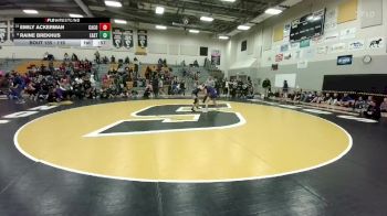 115 lbs Cons. Round 2 - Emily Ackerman, Campbell County vs Raine Brekhus, Cheyenne East