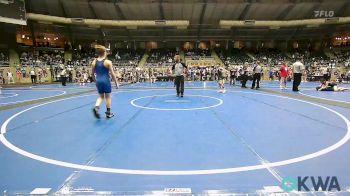 96 lbs 5th Place - Carlos Sparks, Cleveland Take Down Club vs Carsten Cagle, Harrah Little League Wrestling