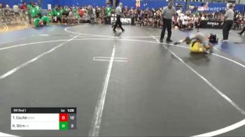 95 lbs Rr Rnd 1 - Tayten Coufal, DC Elite vs Kale Stirn, Young Guns (IL)