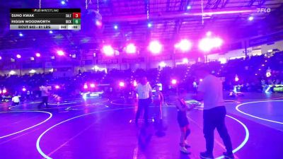 54 lbs Quarterfinal - Kashton Kaylor, Team Aggression vs Korban Grant, Athlos Wrestling