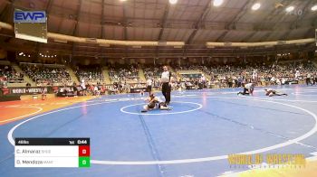 46 lbs Consi Of 8 #1 - Camilo Almaraz, Shootbox Wrestling Club vs Dakota Mendoza, MANTANONA-TC