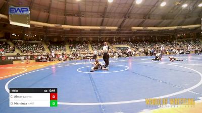 46 lbs Consi Of 8 #1 - Camilo Almaraz, Shootbox Wrestling Club vs Dakota Mendoza, MANTANONA-TC