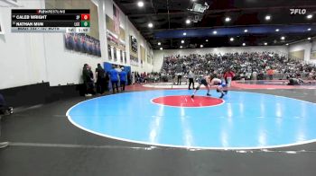 157 Boys Champ. Round 1 - Caleb Wright, San Pasqual vs Nathan Mun, La Costa Canyon