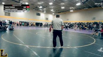 155 lbs Quarterfinal - Bailly Rabun, Hazelwood West vs Maddie Laughlin, Eureka