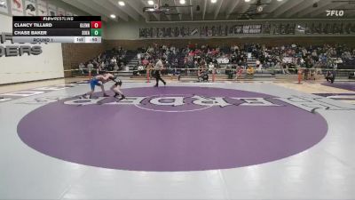 94-96 lbs Round 1 - Clancy Tillard, Glenrock Intermediate Middle School vs Chase Baker, Southeast MS