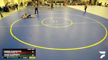 105 lbs Cons. Semi - Parker Burmeister, Watertown-Mayer vs Peter Klapperich, Zumbrota/Mazeppa