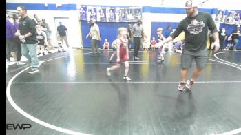 53-58 lbs Consolation - Avery Halbert, Berryhill Wrestling Club vs Kysen Morgan, Fort Gibson Youth Wrestling