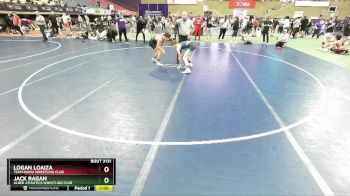 113 lbs Cons. Round 2 - Jack Ragan, Alber Athletics Wrestling Club vs Logan Loaiza, Team Idaho Wrestling Club