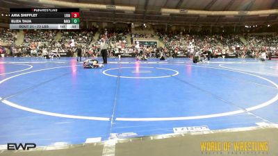 73 lbs Round Of 16 - Aria Shifflet, Legacy Dragons vs Eliza Taua, Nakamura Wrestling