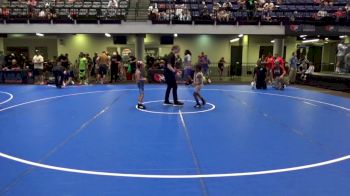 43 lbs Champ. Round 2 - Isaac Wicks, Englewood Live Wire Wrestling Club vs Jeremiah Sanders, Red Cobra Wrestling Academy