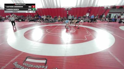 USA Junior Boys - 175 lbs Semis - Xayvion Anderson, Viking Wrestling Club (IA) vs Landon Busch, Cuba City Wrestling Club