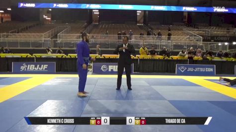 Thiago De Carvalho Pradella vs Kenneth C Cross 2025 Pan Jiu Jitsu IBJJF Championship