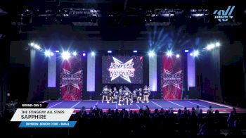 The Stingray All Stars - Sapphire [2024 L4 Senior Coed - Small Day 2] 2024 JAMfest Cheer Super Nationals