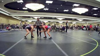 130 lbs Round Of 64 - Bella Mendoza, MAW Wrestling Academy vs Sapphire Shafer, Threshold WC