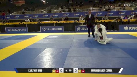 Maria Eduarda CORREA vs CARLY KAY RABE 2026 Pan Jiu Jitsu IBJJF Championship