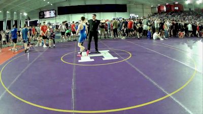 155 lbs Cons. Round 3 - Lucas Rowland, Indiana vs Zachary Turner, Indiana