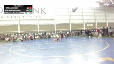 47 lbs Champ. Round 2 - Grey Andersen, JWC vs Donovan Alejandre, RWC- Roy Wrestling Club