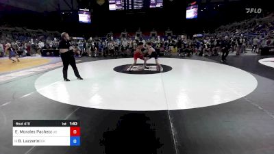 126 lbs Rnd Of 128 - Edwin J. Morales Pacheco, Ust vs Bradley Lazzerini, OK